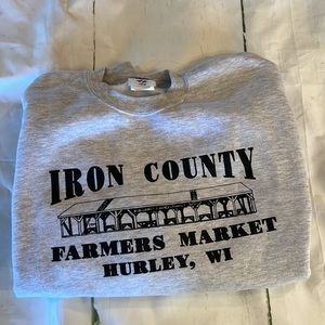 Iron County WI sweatshirt NWOT XL